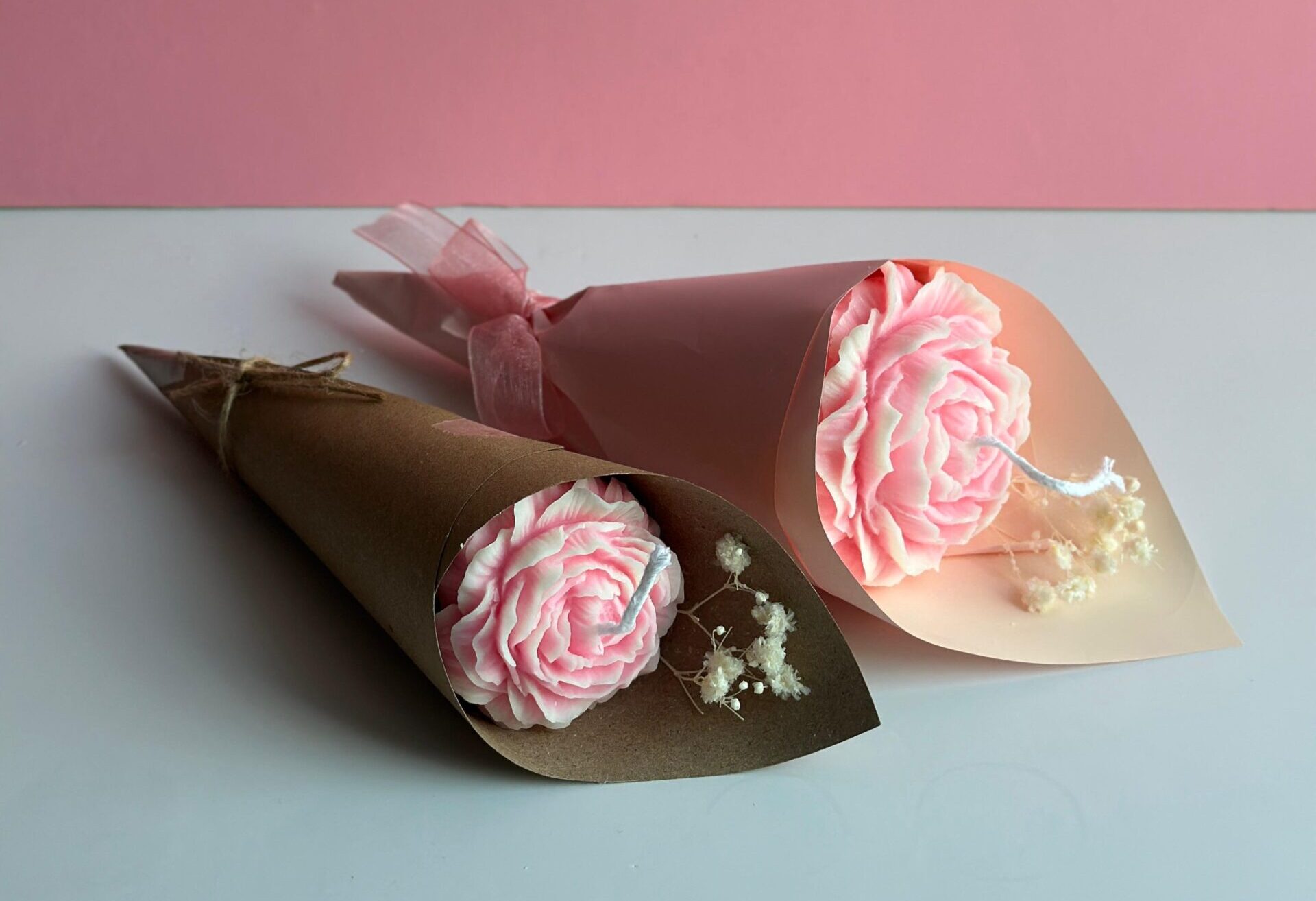 Single Peony Bouquet - Image 3