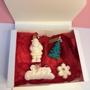 Merry Christmas Candle Gift Box