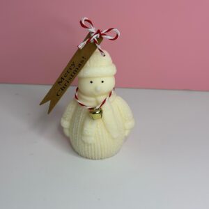 Snowman Candle