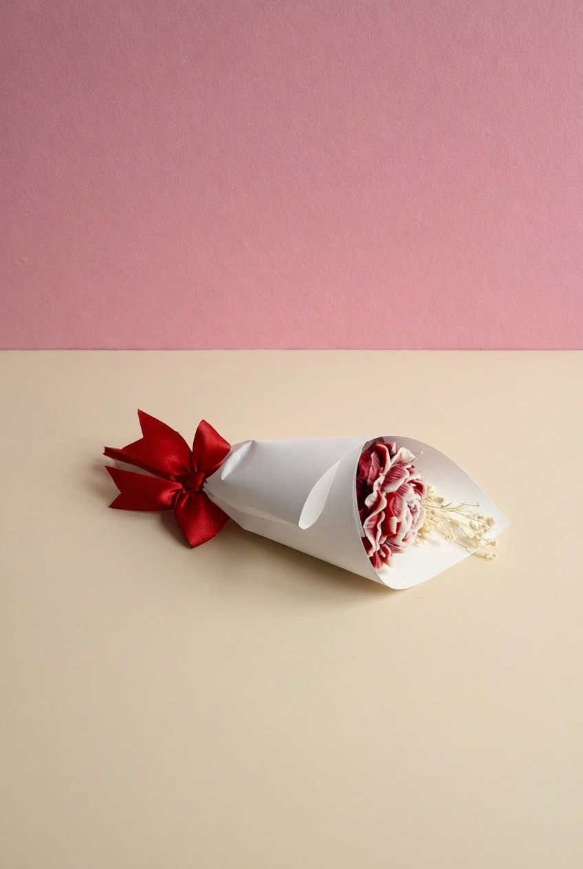 Single Peony Bouquet