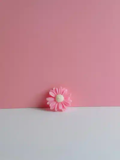 Daisy Flower Candle